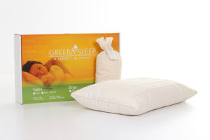 Green Sleep Shredded Rubber Pillow