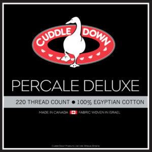 Cuddle Down Percale Deluxe Duvet Cover