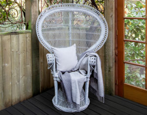 St Geneve Eva Natural Throw