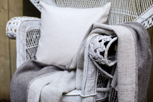 St Geneve Eva Natural Throw