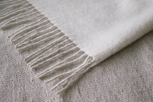 St Geneve Eva Natural Throw