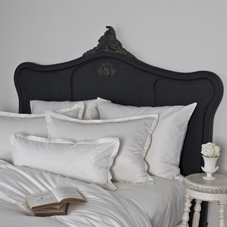 St Geneve Nocturne Ecru Silk Duvet Cover