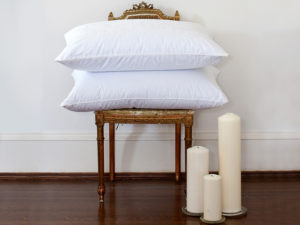 St Geneve Eiderdown Pillow - Cotton Cover