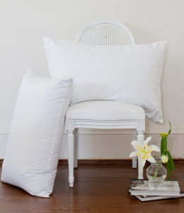 St Geneve James Bay Down Pillow - Cotton Cover