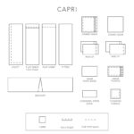 St Geneve Capri Sateen Duvet Cover